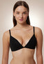 #Hiccamashi White Wire-Free Flex Flexible Bra