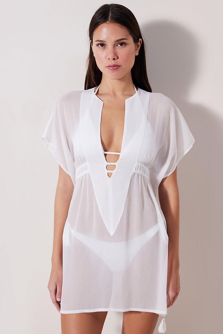 Basic White Caftan