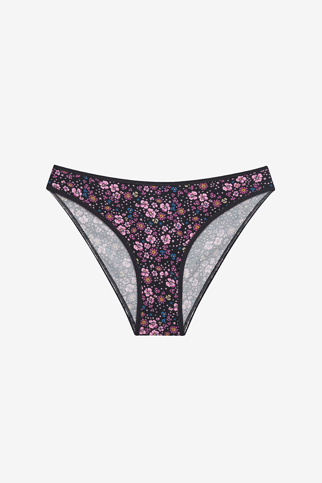 Autumn Floral 5-Pack Multicolored Slip Panties