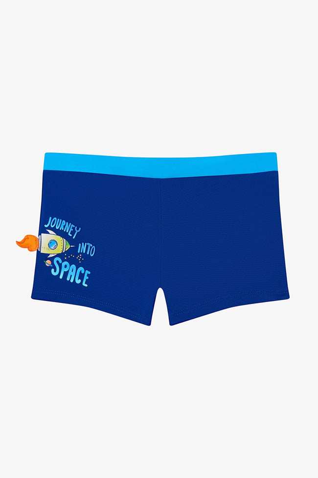 Boy's Rocket Boxer Trunks Hover Image