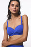 Dark Blue Beauty Underwire Balconette Bikini Top