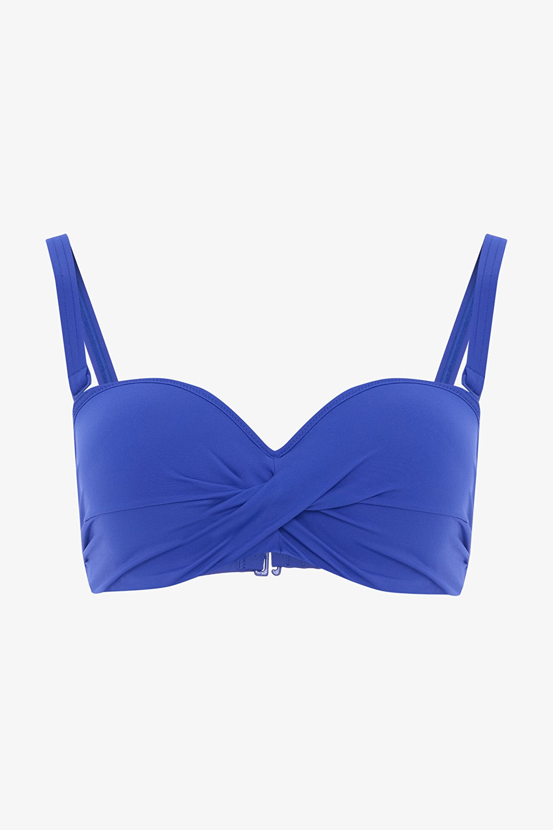 Dark Blue Beauty Underwire Balconette Bikini Top