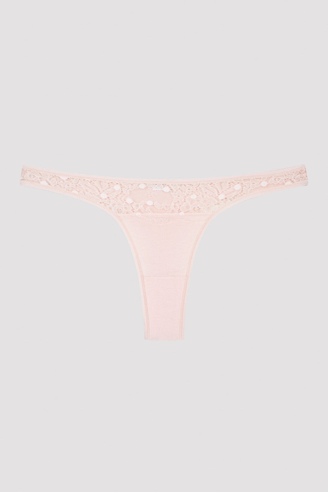 Waterfall Lace Detailed 3In1 Thong