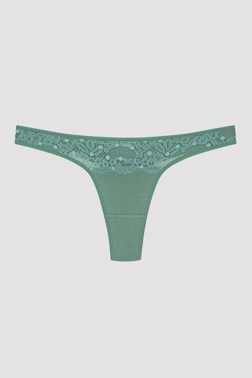 Waterfall Lace Detailed 3In1 Thong