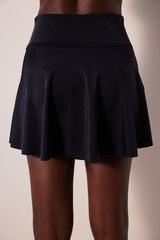 Short Skirt Black Bikini Bottom