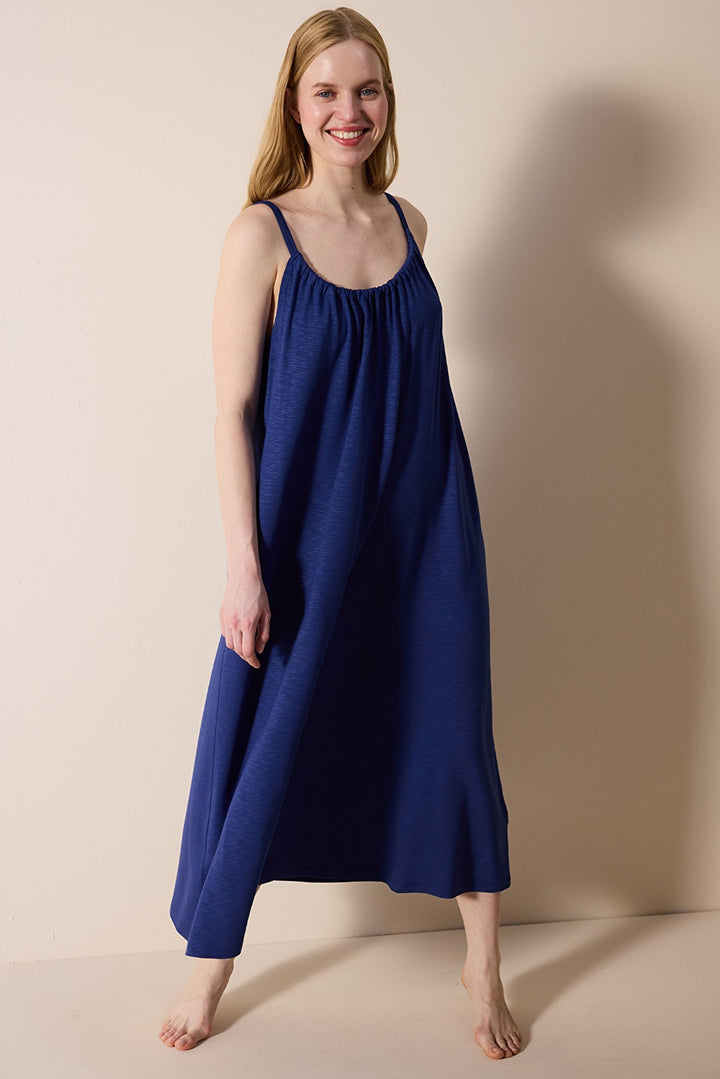 Paula Navy Blue Dress