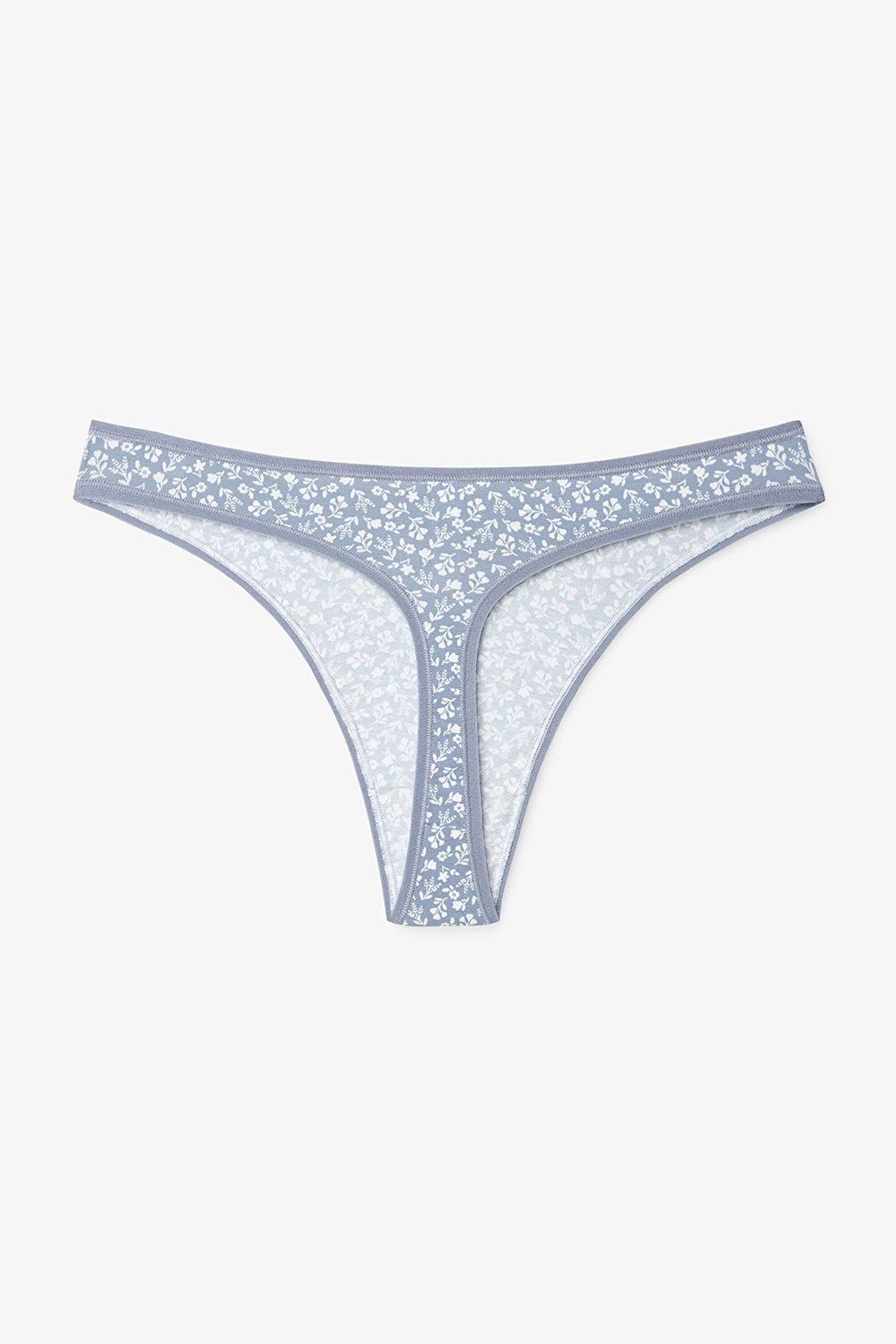 Cherry Bloom Floral Low Waist 3-Pack Thong Panties