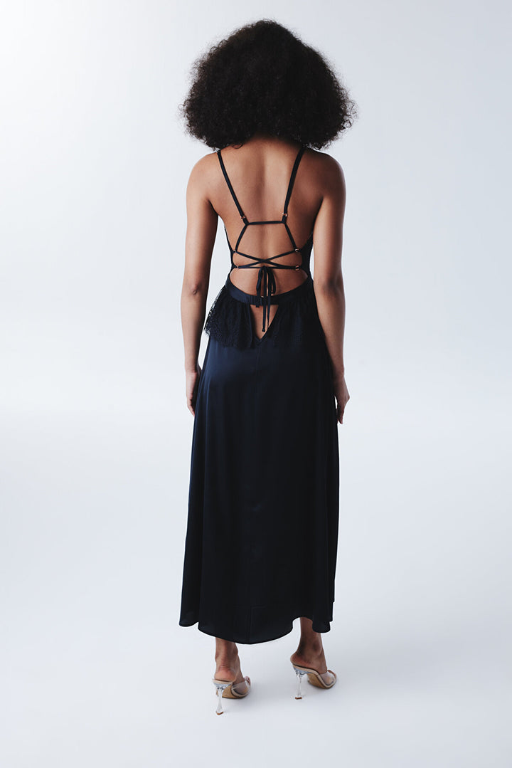Nikita Black Elbise - Privee Collection