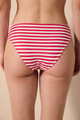 Finny Side Striped Bikini Bottom