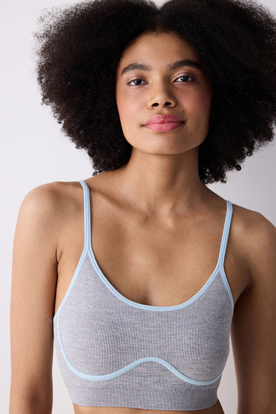 Seamless Light Grey Top - Sanrio Collection