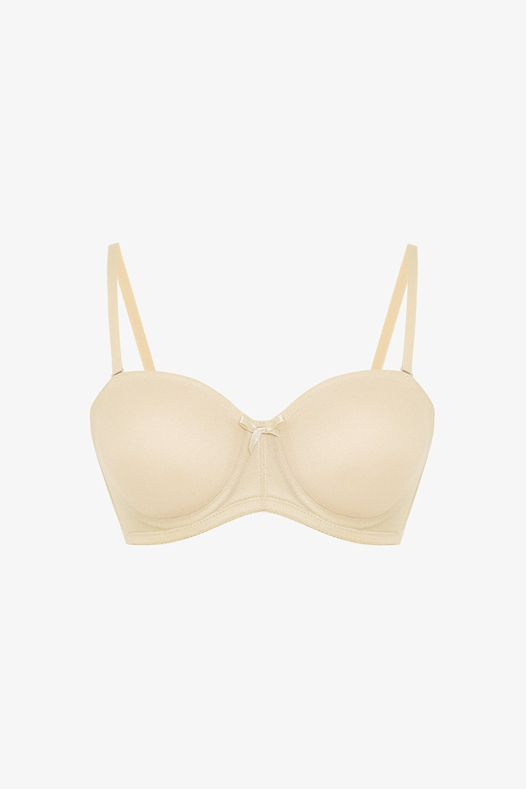 White Underwire Non-Padded Lotus Bra