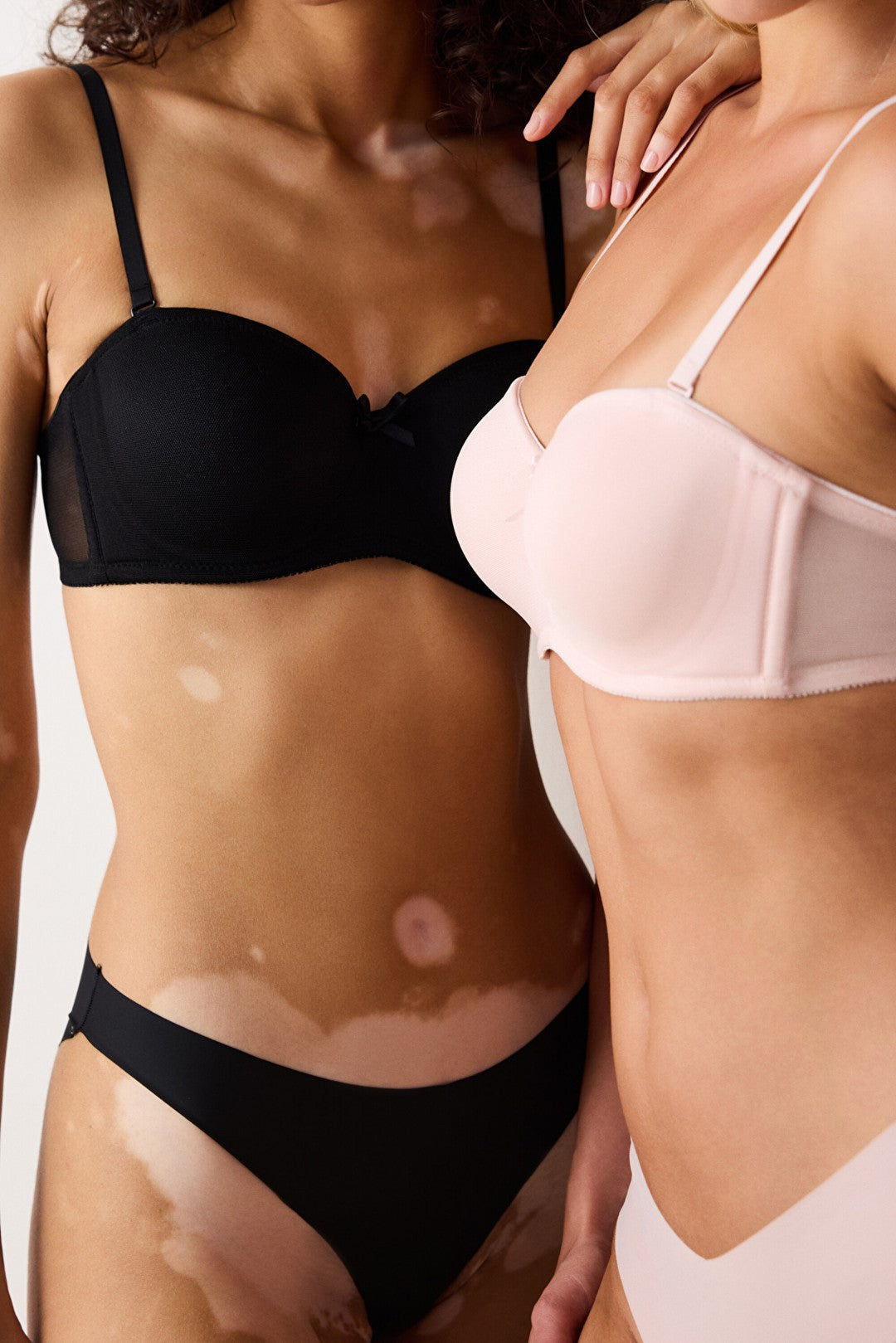 White Underwire Non-Padded Lotus Bra