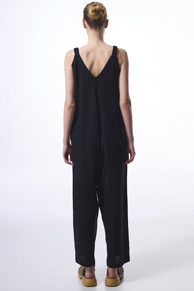 Black Moeva Jumpsuit Main Image
