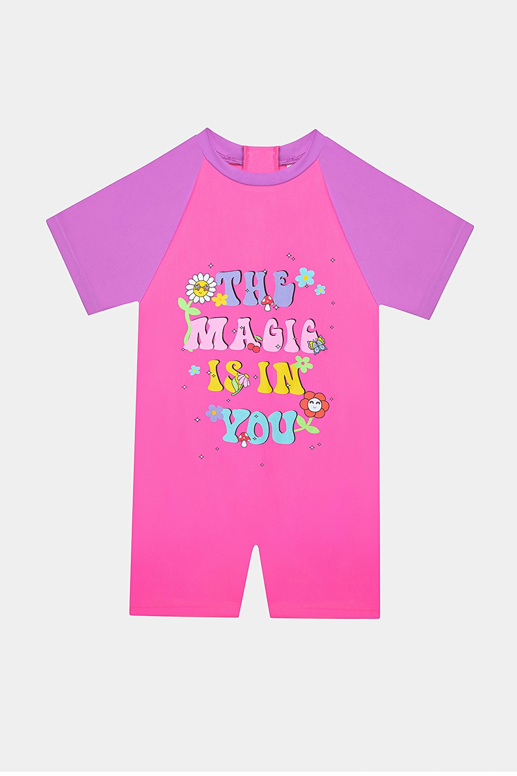 Girls Mermaid UV Suit