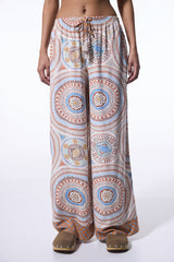 Della Ethnic Patterned Long Trousers