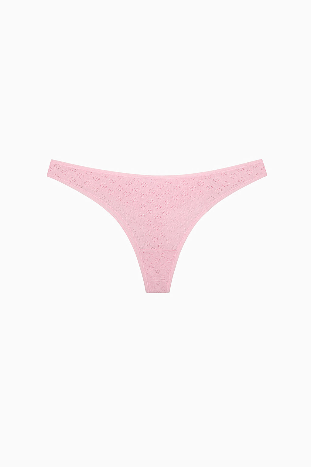 Sweet Heart Cotton 3-Pack Pointel Multicolored Thong Panties