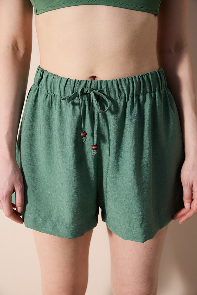 Ilya Green Shorts Hover Image