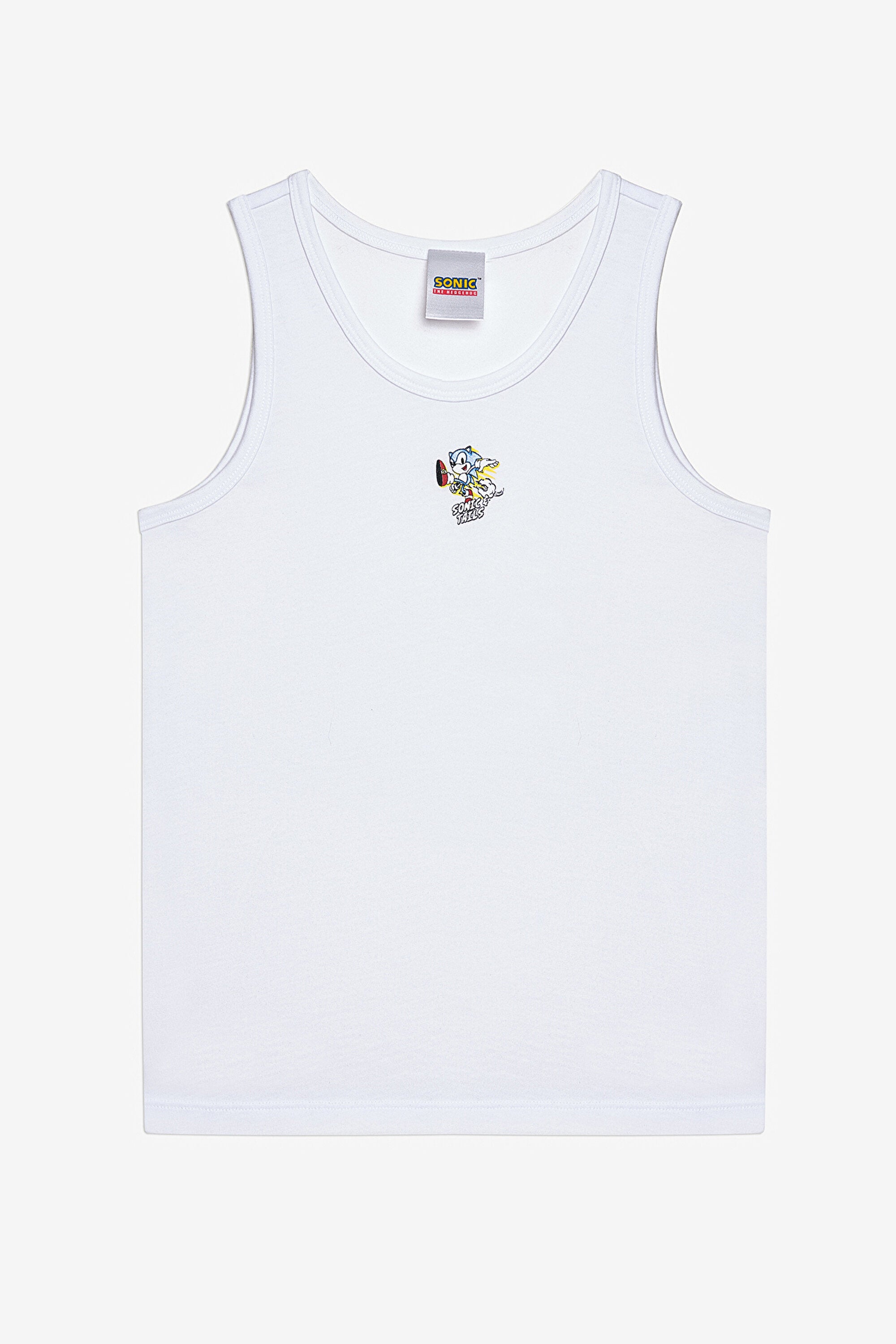 Boy Sonic 2-Pack Multicolored Undershirt