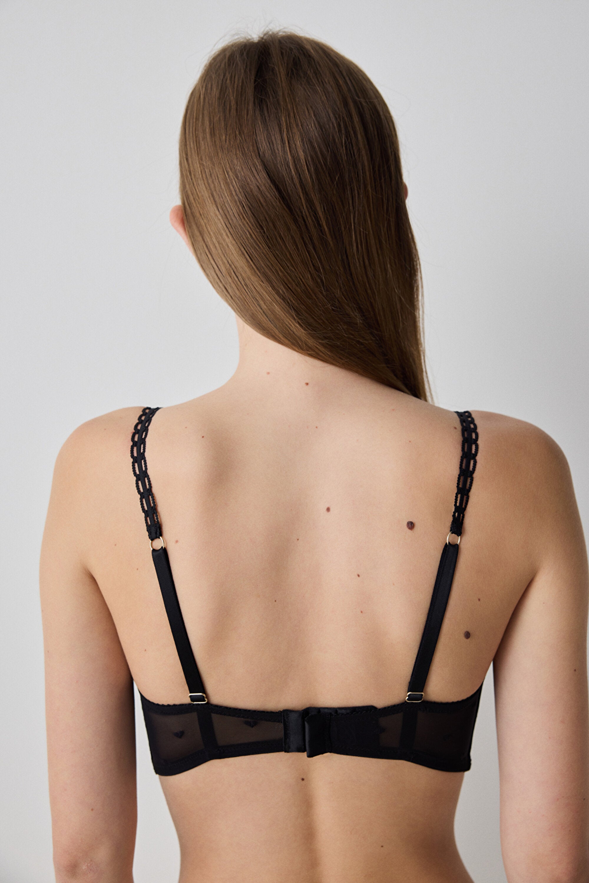 Laluce Broderie Black Bra - Penti Loves Paris Collection