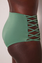 High Fashion Green Bikini Bottom