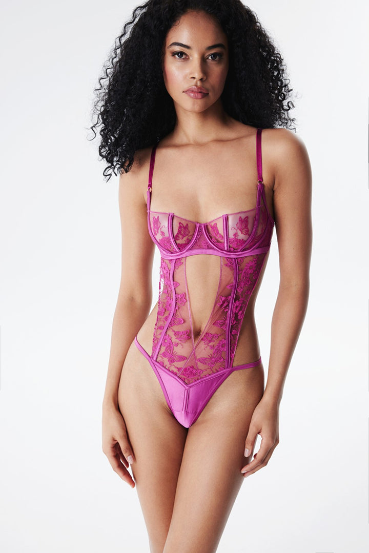 Glorie Multicolored Bodysuit - Privee Collection