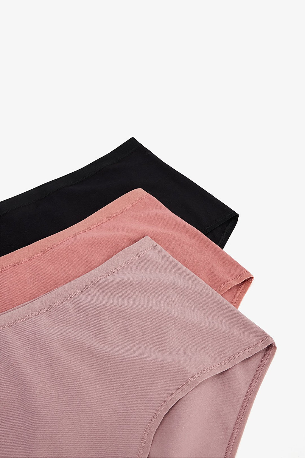 Multicolored Earth Tones 3-Pack Highwaist Briefs