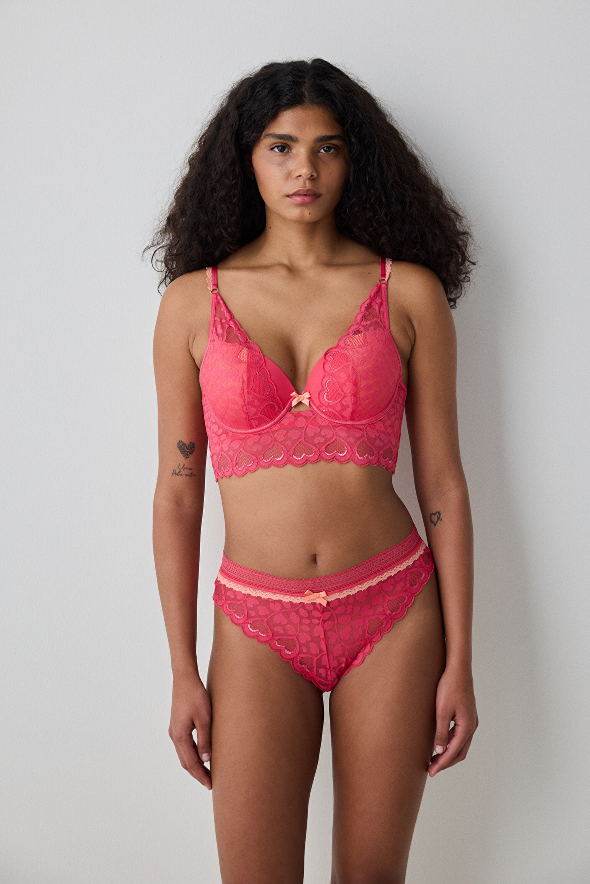 Laluce Broderie Longline Bra - Penti Loves Paris Collection