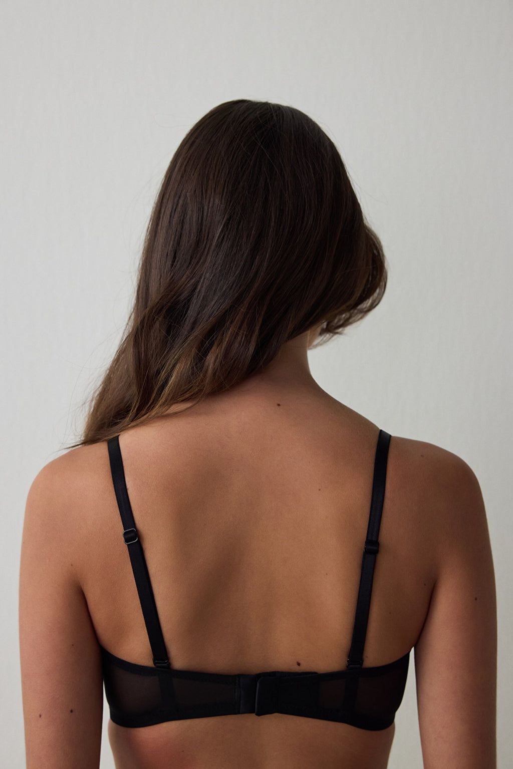 Black Lotus Broidery Bra