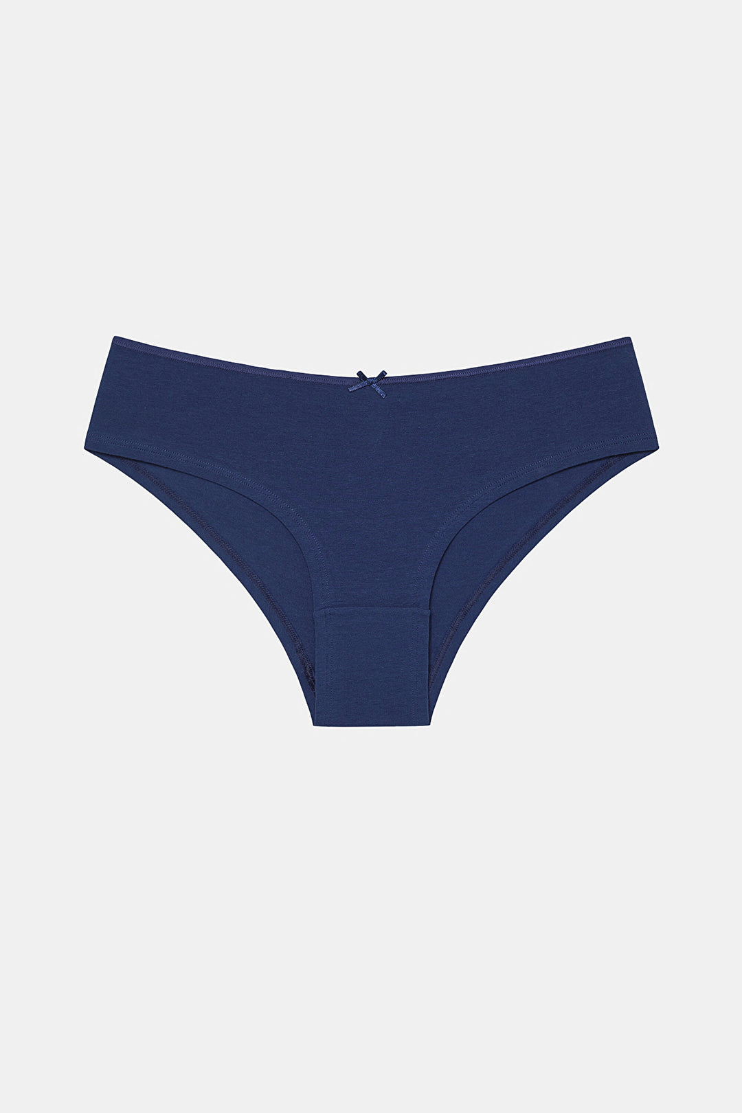 Pretty Flowers Navy Blue Multicolored Hipster Panties