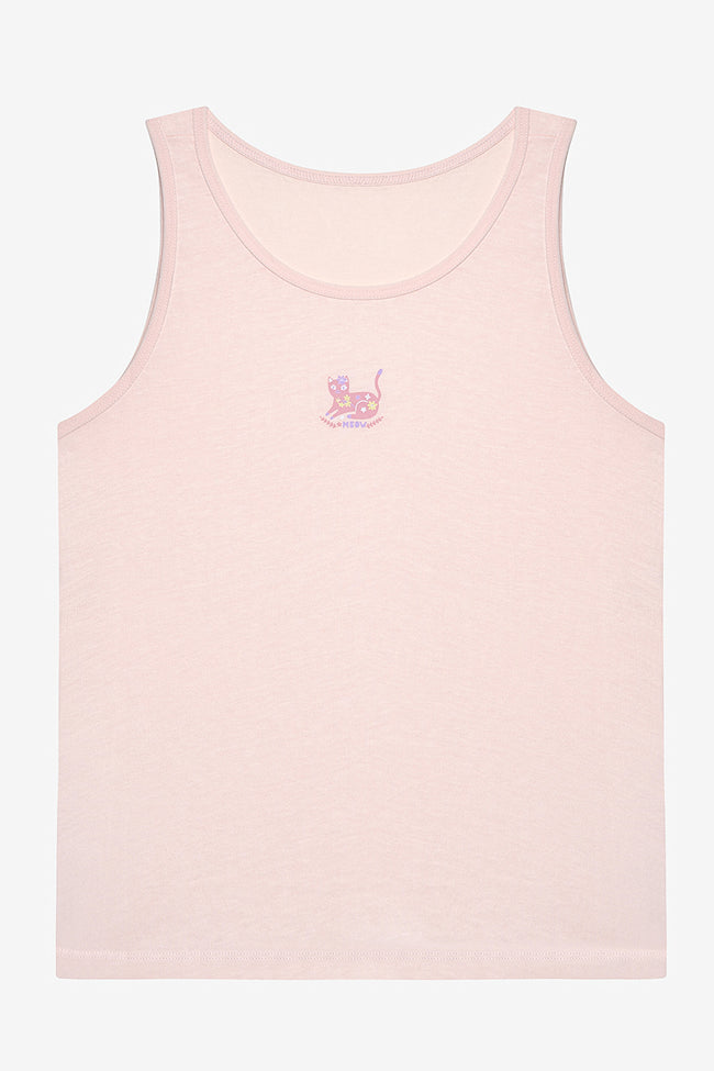 Girl Cute Meow 2-Pack Multicolored Undershirt Main Image