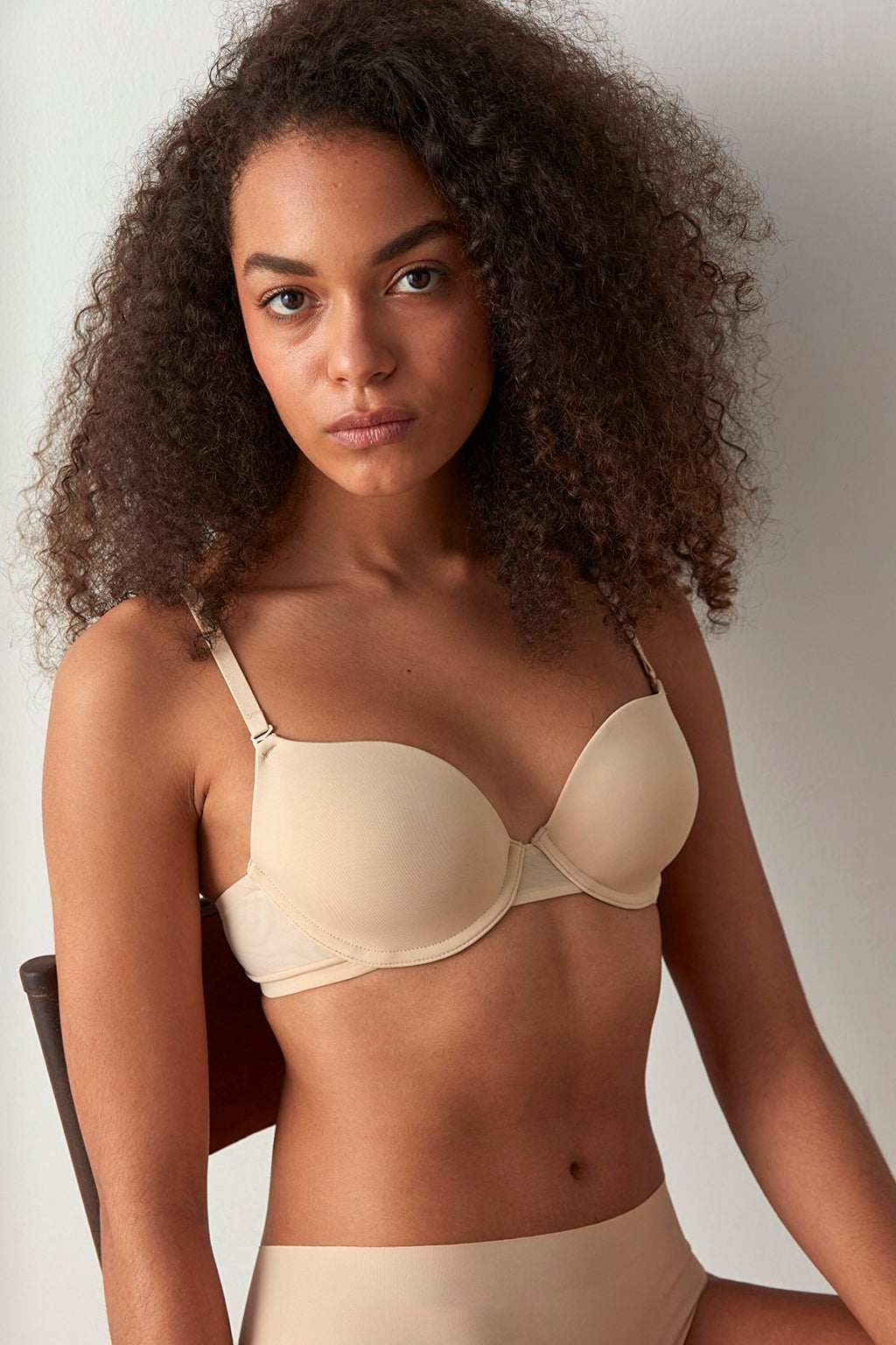 Black Light Underwire Non-Padded Bra