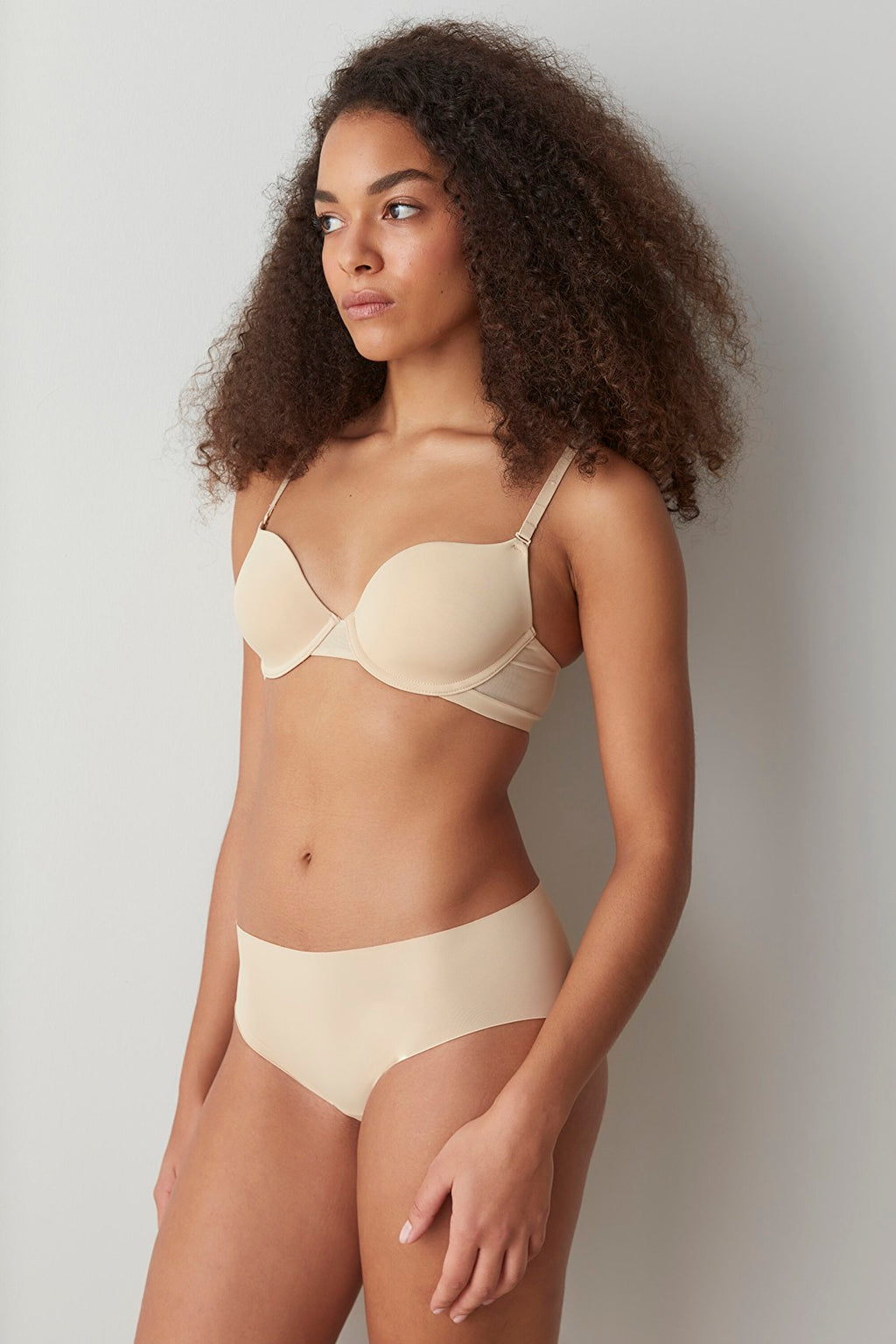 Black Light Underwire Non-Padded Bra