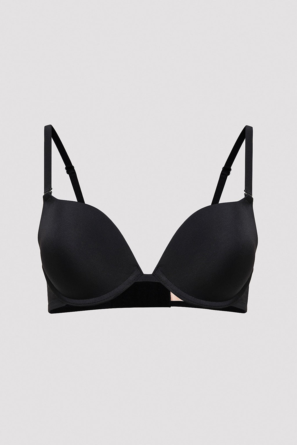 Lol Up Push Up Underwire Black Bra