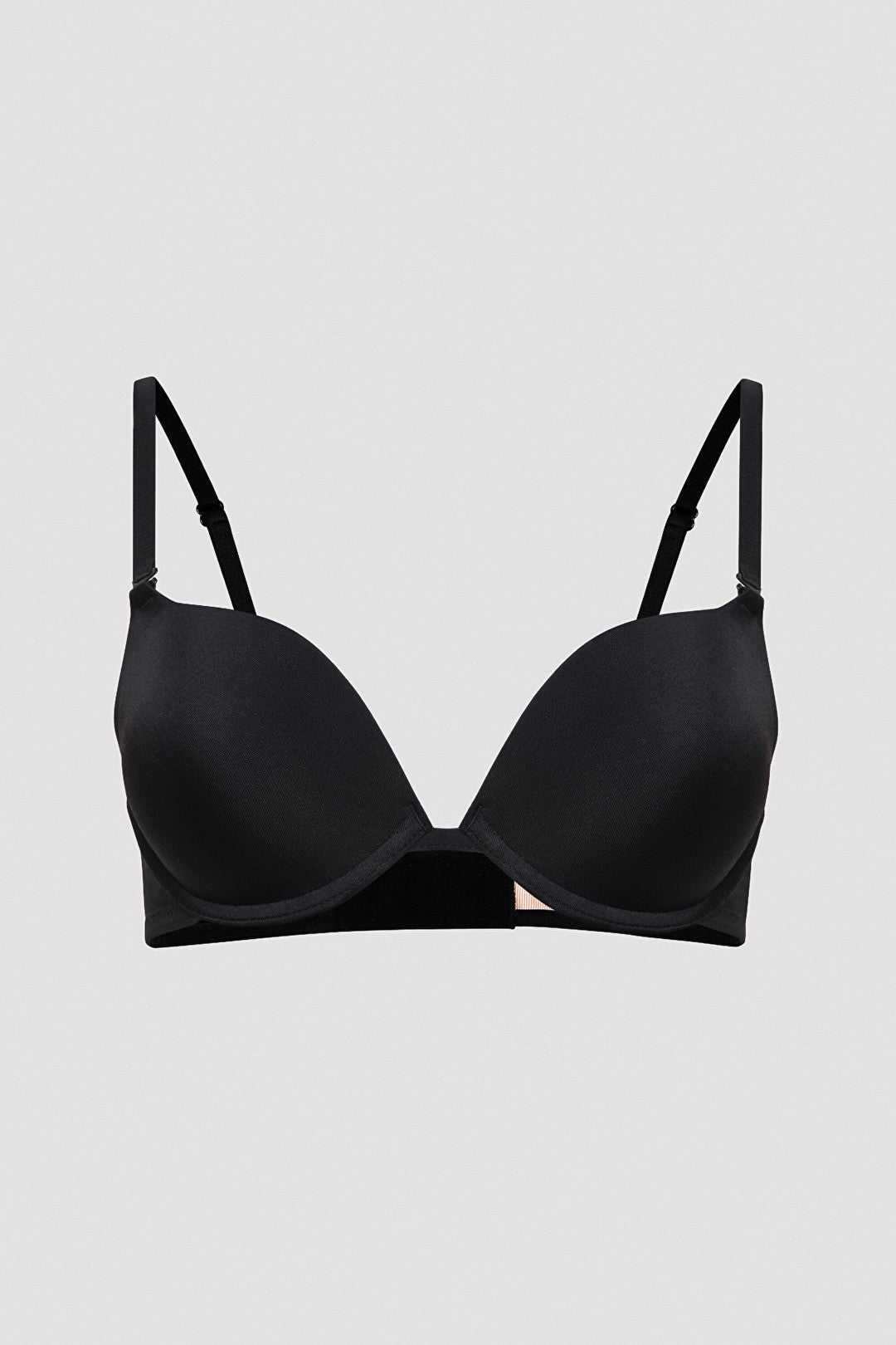 Lol Up Push Up Underwire Black Bra