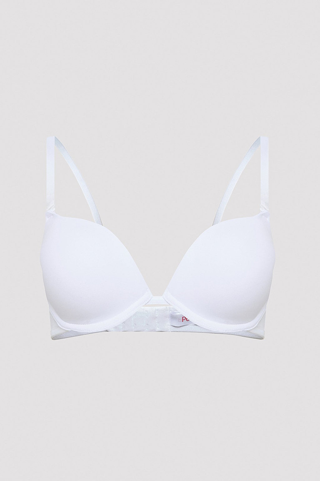 Lol Up Push Up Underwire White Bra