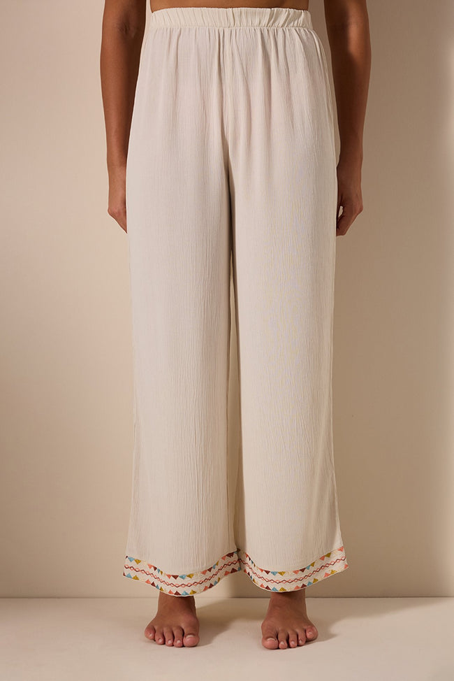 Stone Colored Trousers Hover Image