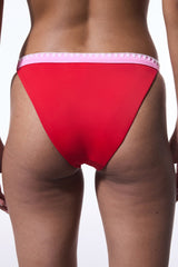 Red Marbella Super Low Waist Bikini Bottom