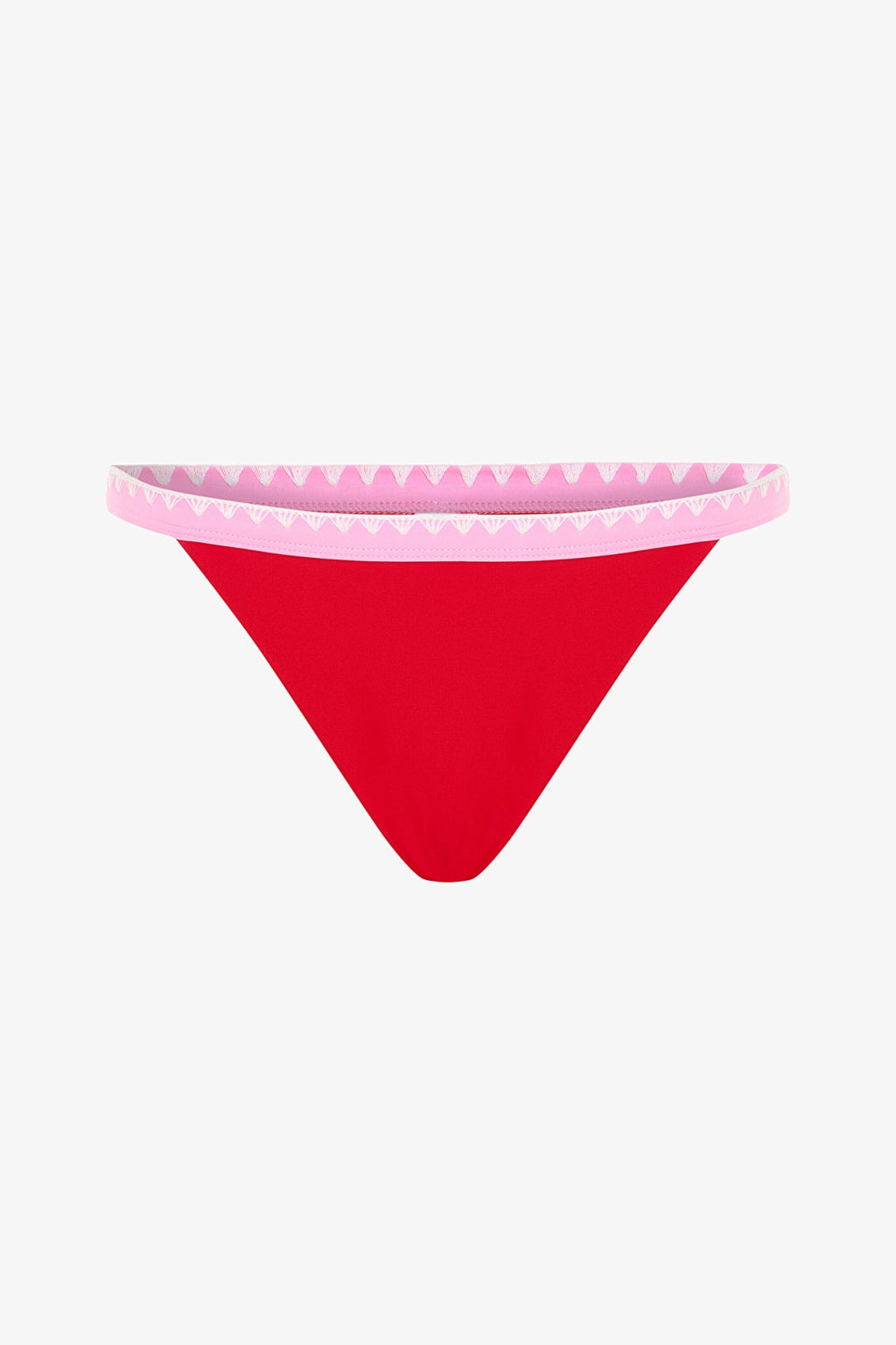 Red Marbella Super Low Waist Bikini Bottom