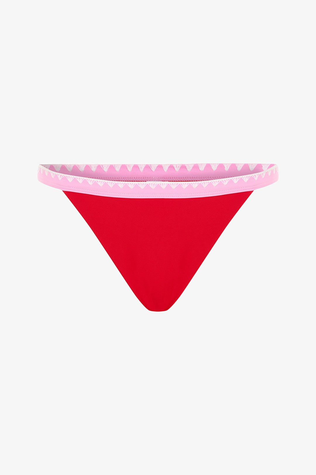 Red Marbella Super Low Waist Bikini Bottom
