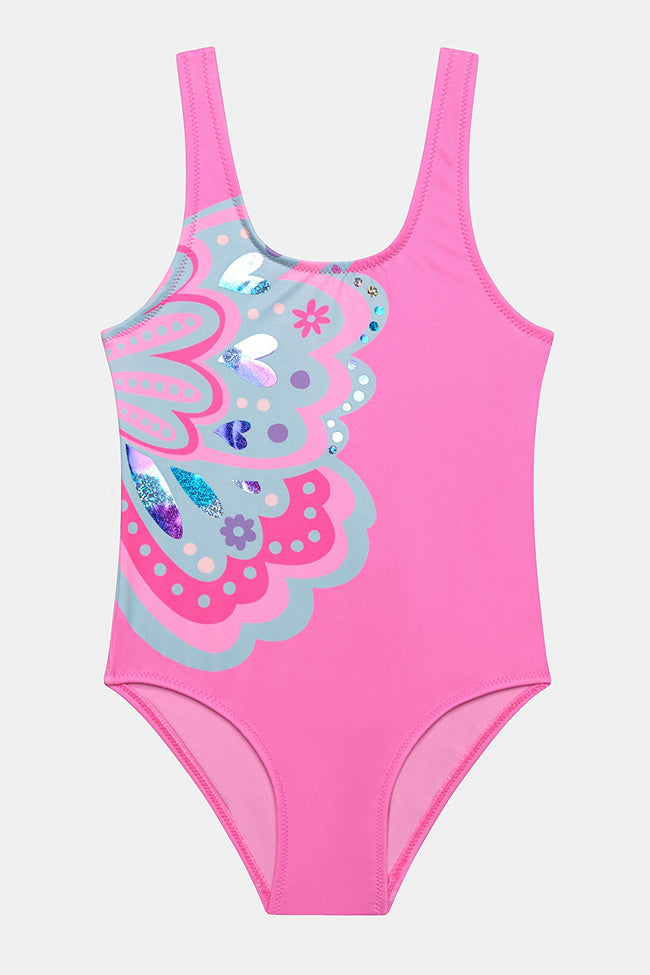 Girl Butterfly Suit Hover Image