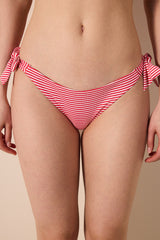Patmos Brazilian Textured Striped Bikini Bottom