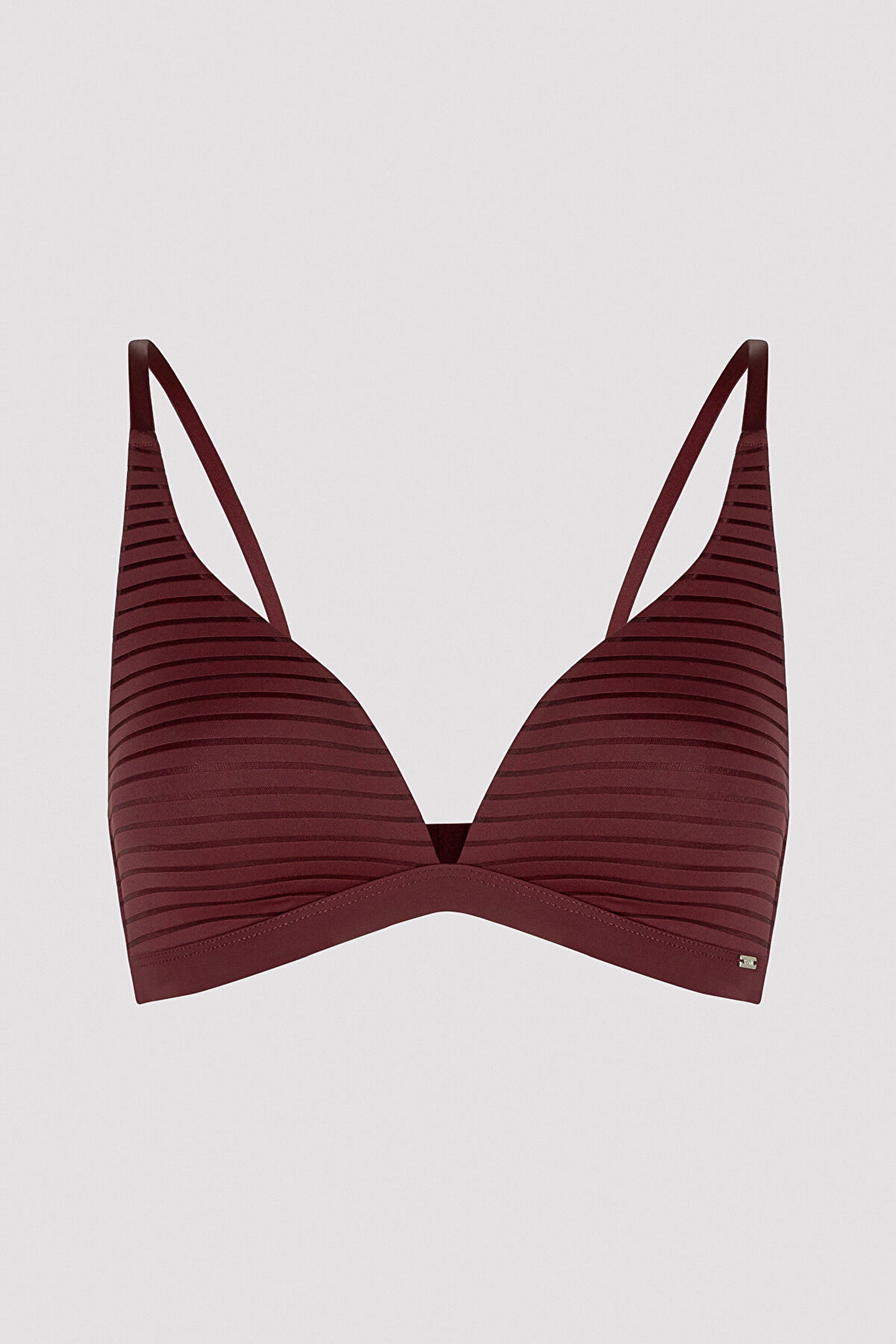 Moon Essentials Non-wired Burgundy Bra