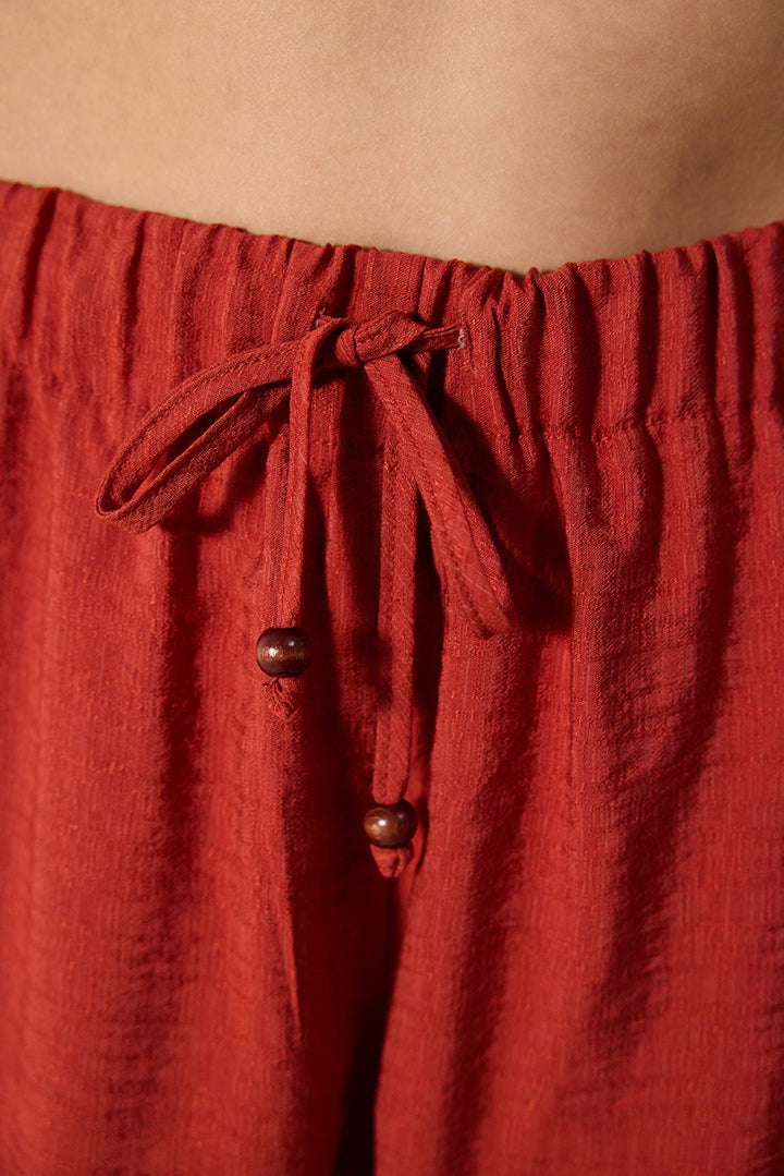 İlya Cinnamon Colored Shorts