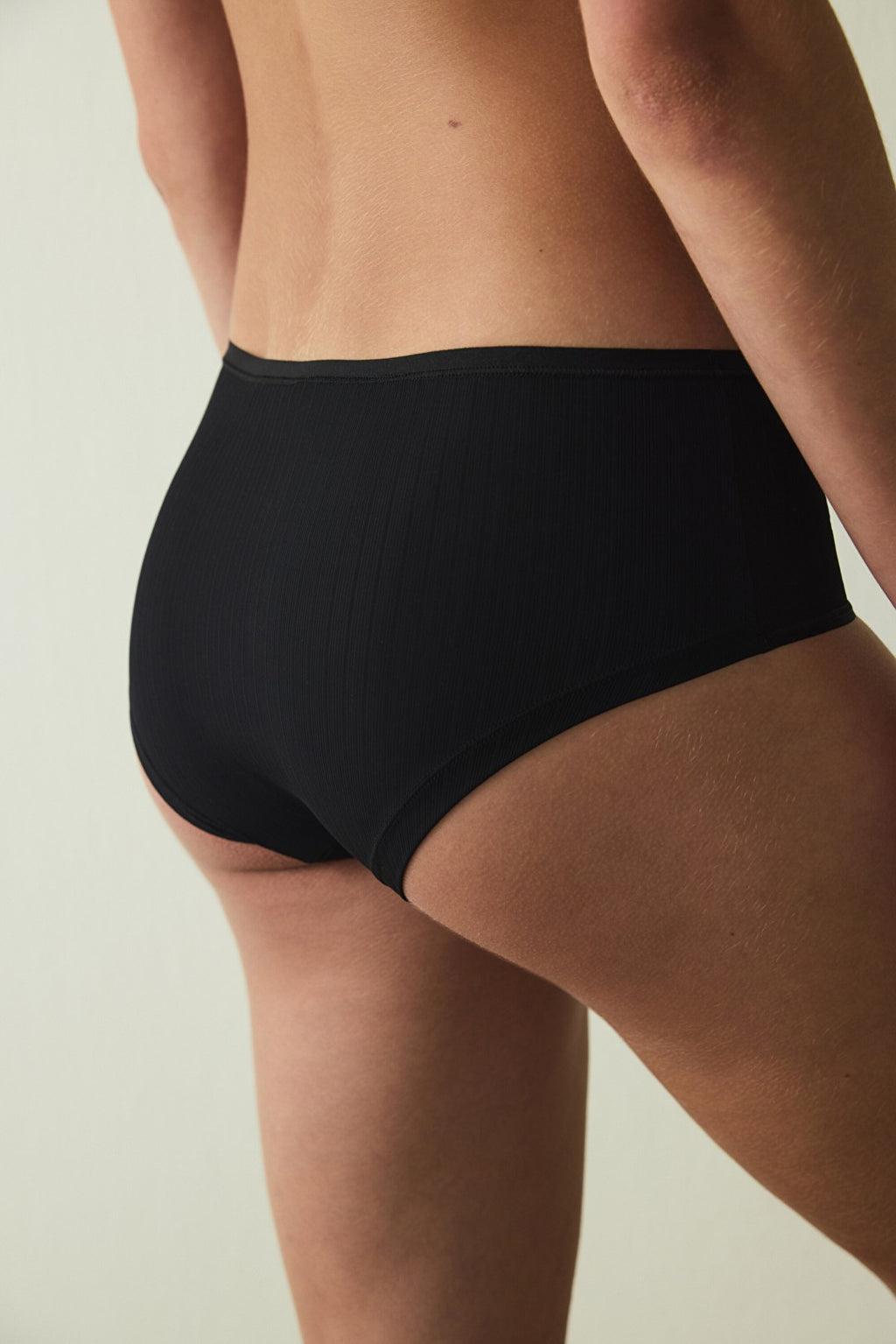 Black Essentials Low Waist Hipster Panties