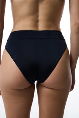 Black V Cut Bikini Bottom