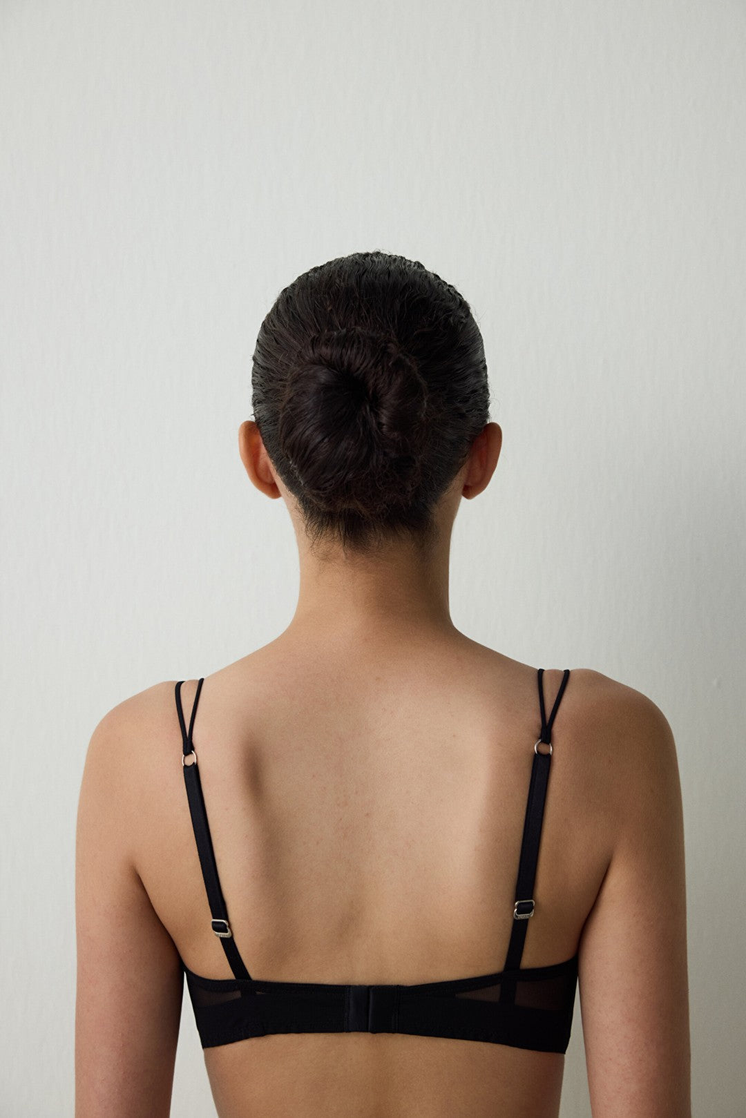 Essentials Underwire Tulle Cupless Bra