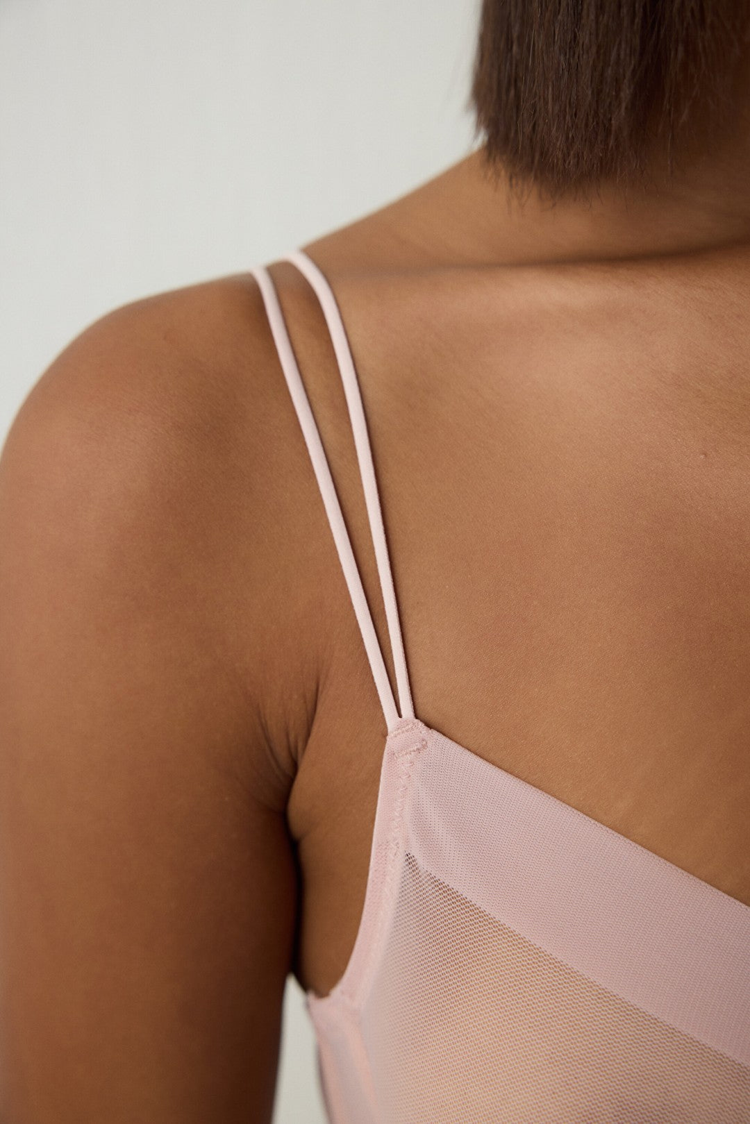 Essentials Underwire Tulle Cupless Bra