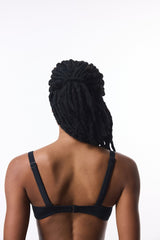 Black Beauty Underwire Balconette Bikini Top