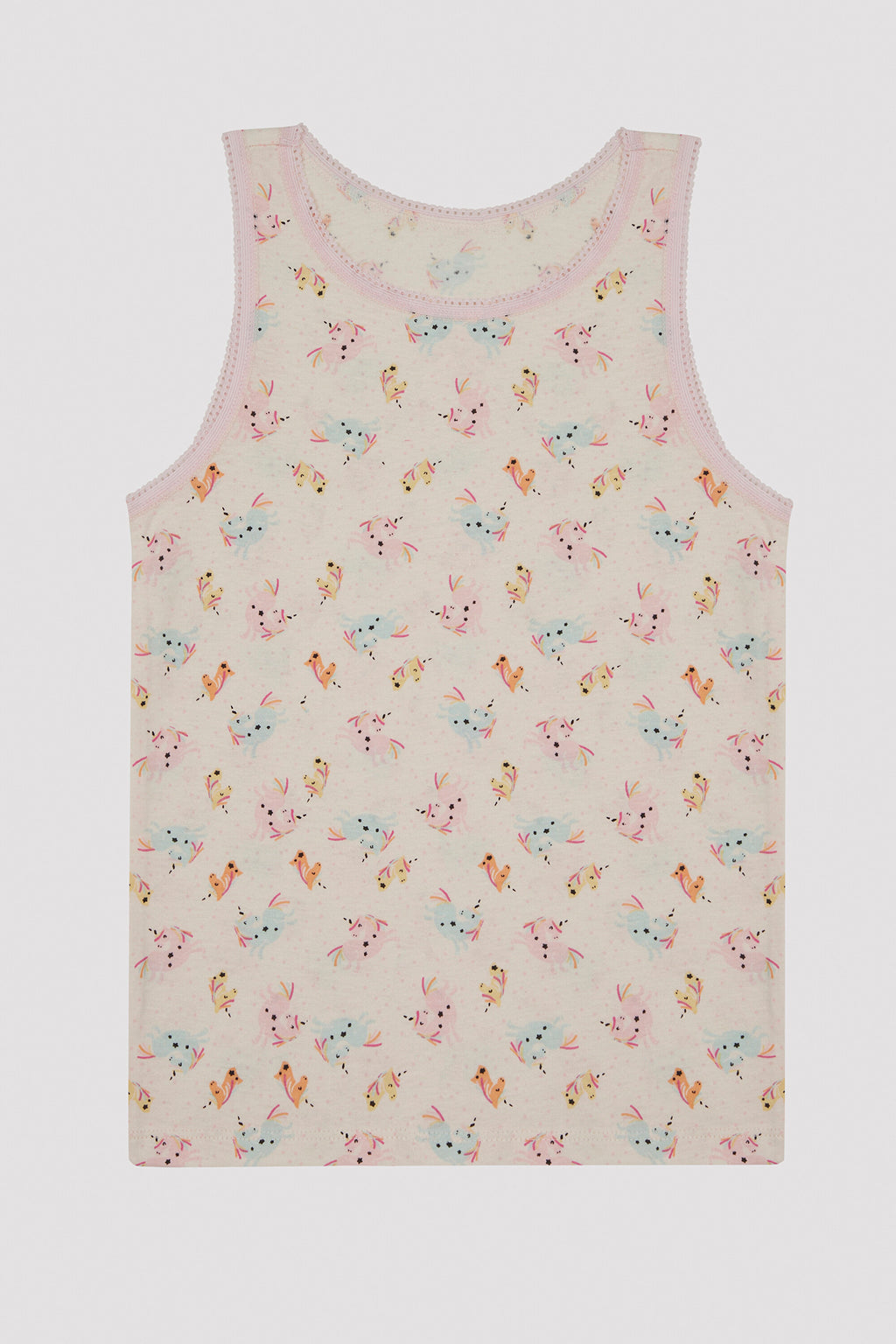 Girls Cute Unicorn 2 Pack Tank