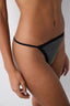Hera Stone Black String Panties